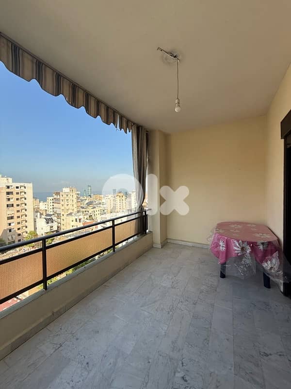 Fully furnished apartment for rent in Antelias with partial sea view. 0