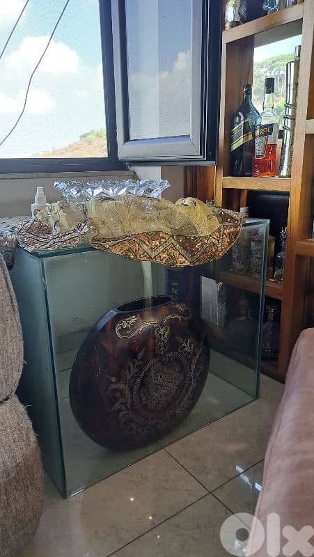 Glass tables and Aquarium 1