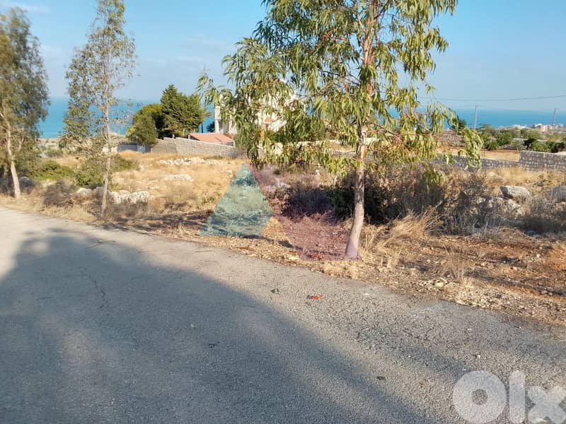 1200m2 lPrime Land+Sea View 4sale in Jiyeh - أرض للبيع في الجية 4