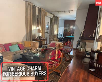 Elegant Vintage Haven, prime location, sakiet el janzir REF#NA127659