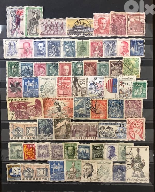 Czechoslovakia stamps 0