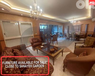 Beirut-Sanayeh/ الصنائع Very Close to the Garden REF#MD127647
