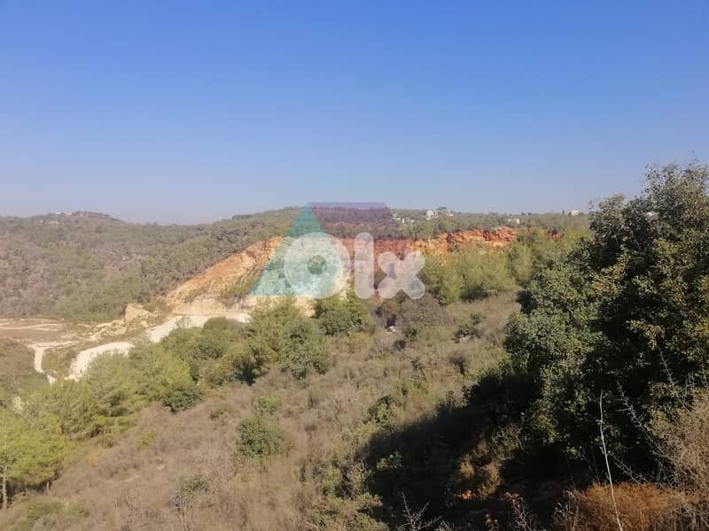 Prime Land+mountain view 4sale in Baasir/Chouf -أرض للبيع في بعاصير 1