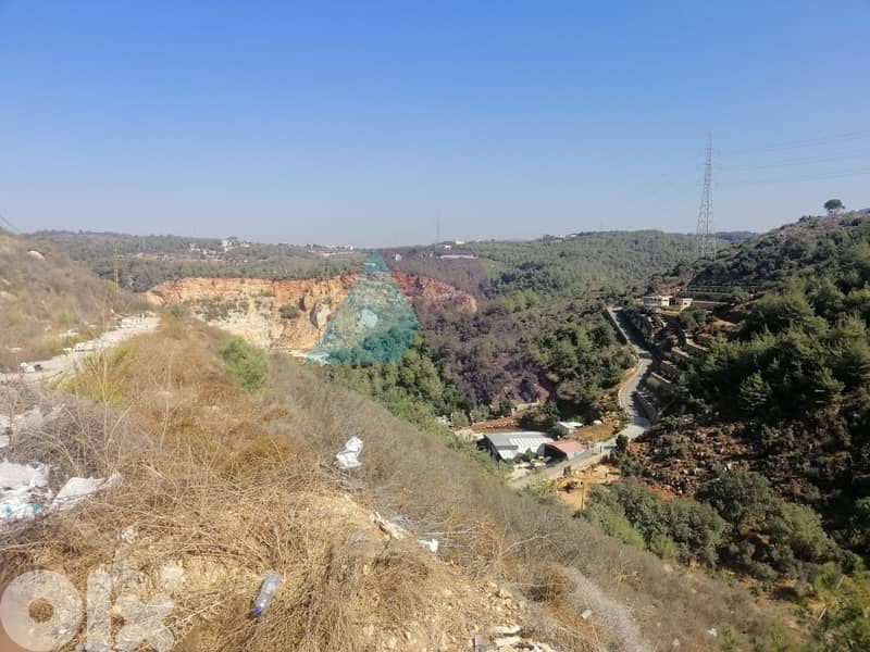Prime Land+mountain view 4sale in Baasir/Chouf -أرض للبيع في بعاصير 6