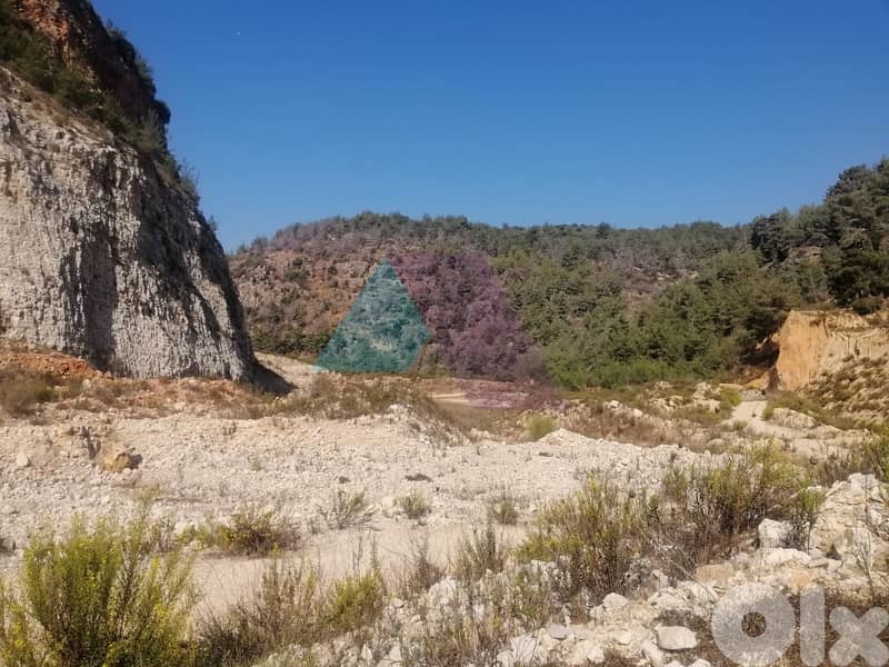 Prime Land+mountain view 4sale in Baasir/Chouf -أرض للبيع في بعاصير 7
