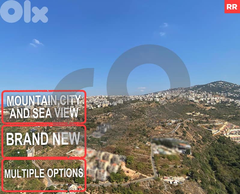 Louaizeh , Baabda | Unblockable view | brand new REF#RR127662 0