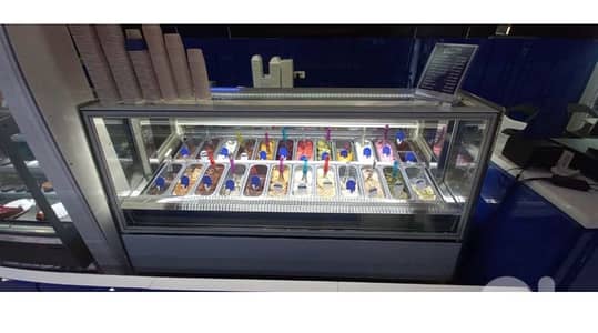 regrigerator for  ice cream and for pastry