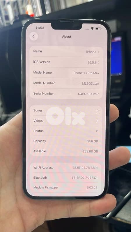 iPhone 13 Pro Max 256GB NEVER REPAIRED 2