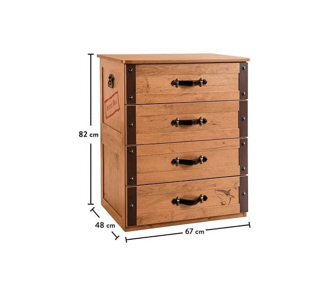 ÇİLEK pirate kids bedroom-8 pieces 2