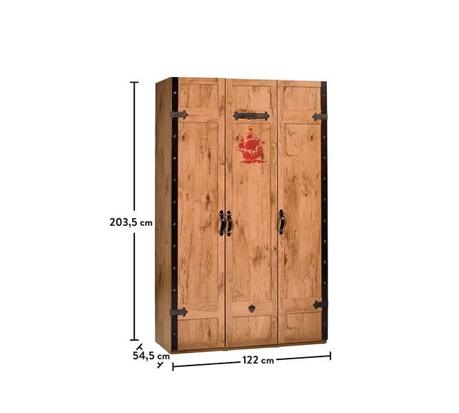 ÇİLEK pirate kids bedroom-8 pieces 10