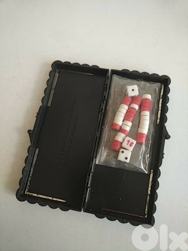 Old mini backgammon - Not Negotiable 0