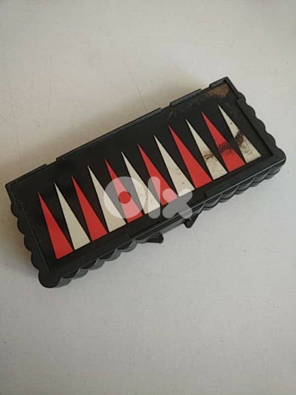Old mini backgammon - Not Negotiable 1