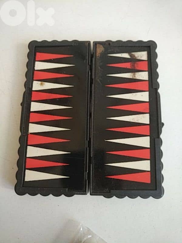 Old mini backgammon - Not Negotiable 2