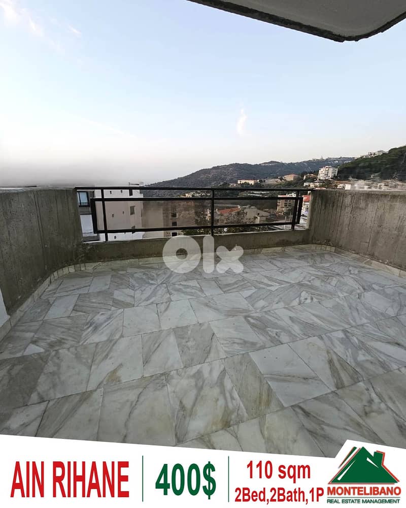 110 sqm Apartment For Rent in Ain Rihaneh 0