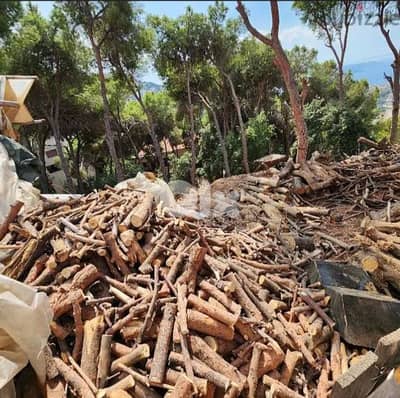 حطب للبيع wood for chimney