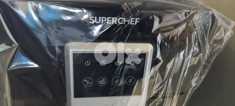 superchef dispenser black ice maker 1