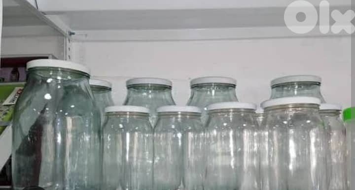 Many Glass Bottle & Jar Glasses many size for Sale call 03606414 0