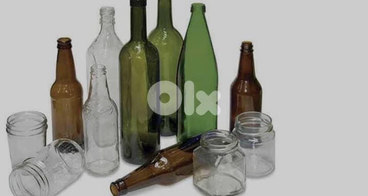 Many Glass Bottle & Jar Glasses many size for Sale call 03606414 4