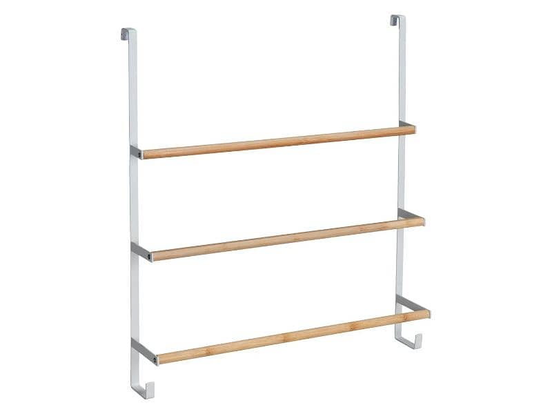 wenko bamboo towel holder 2