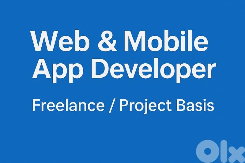 Web & Mobile App Developer 0
