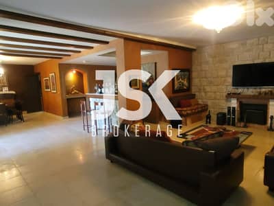 L19541 - Furnished Villa With A Big Garden For Sale in Ajaltoun