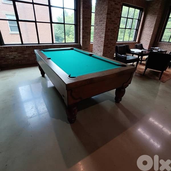 8FT ZAYN BILLIARD TABLE – SOLID WOOD FRAME 2