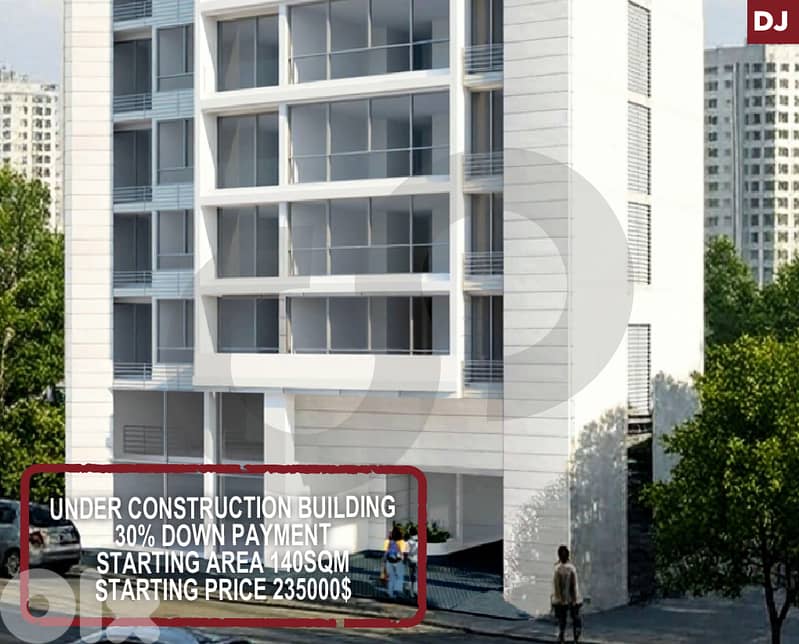 Under-Construction Building-  Ain El Remeneh REF#DJ127694 0