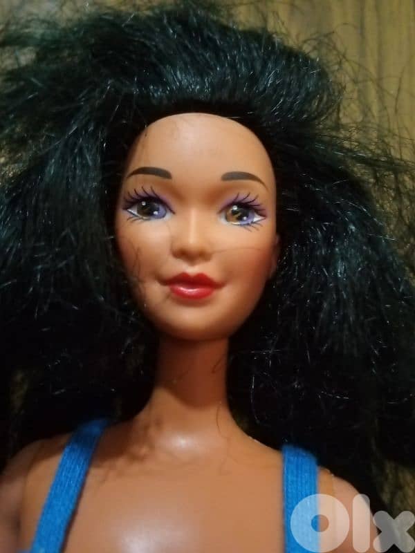 SUN JEWEL KIRA & Stick style Mattel1993 As new doll+Swimwear+Shoes 2