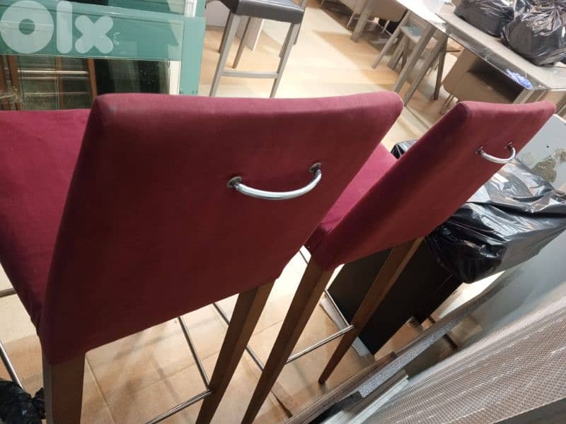 Dining bar chairs 1
