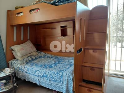 2 story bed , تخت طابقين