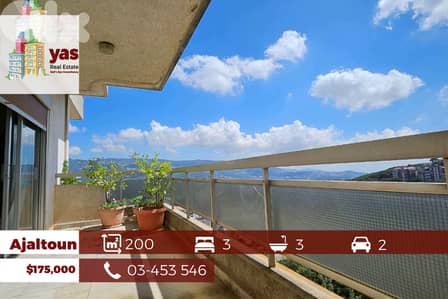 Ajaltoun 200m2 | Well Maintained | Panoramic View | Catch | DA