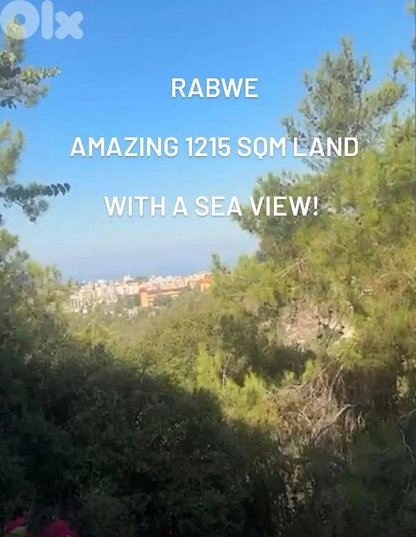 Rabwe Amazing Land 1215 sqm open sea and Mountain view 0