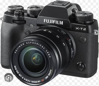 fujifilm xt2+18-55 f2.8-4+2 batteries and charger