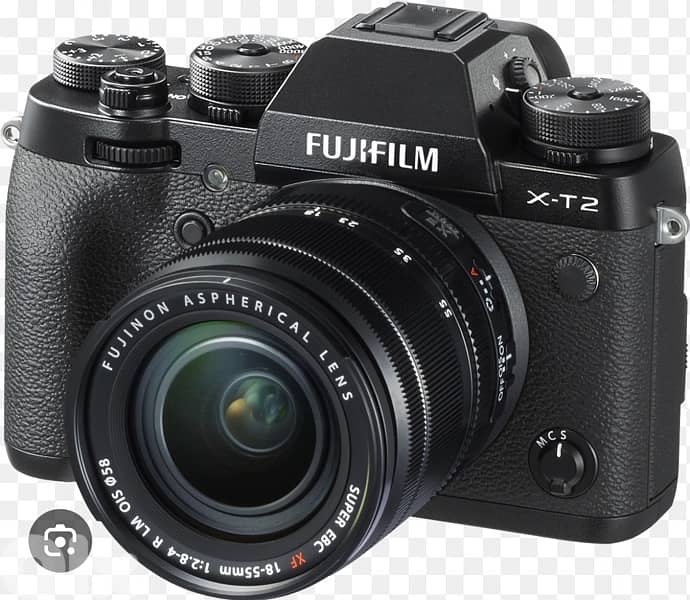 fujifilm xt2+18-55 f2.8-4+2 batteries and charger 0