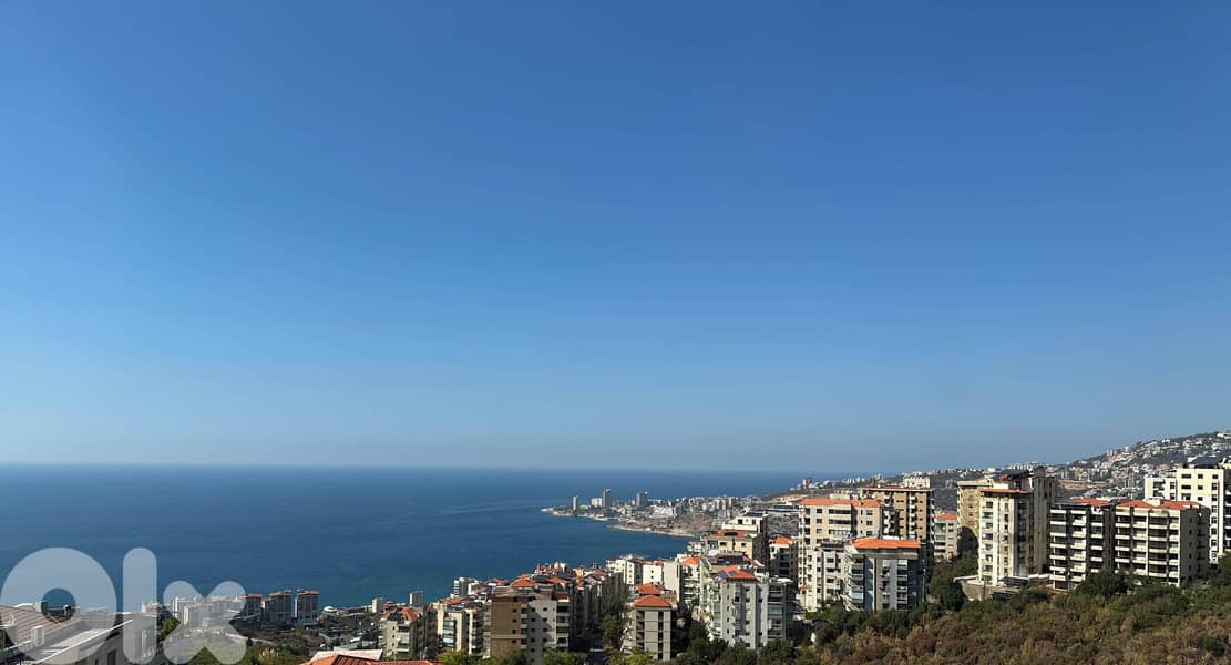 200 SQM Apartment in Sahel Alma, Keserwan with Full Sea View 0