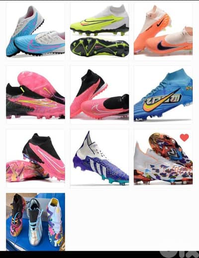 football shoes original nike w adidas w puma اسبدرينات كرة قدم