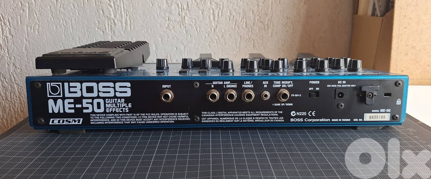 Boss ME-50 multi-effect 3
