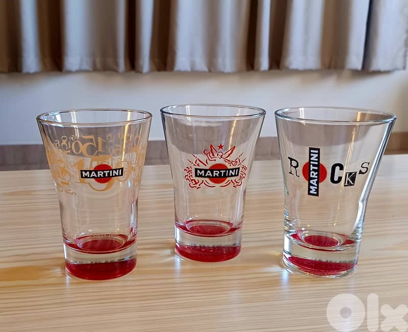Martini Promotional Glasses – 6-Piece Set 0