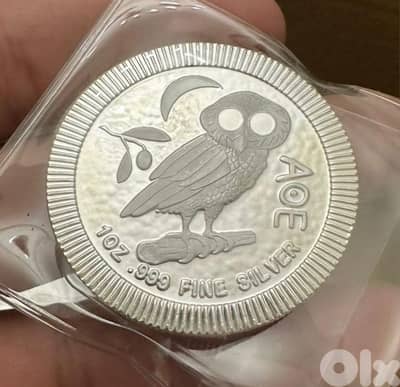 2 Dollars - Elizabeth II Athena Owl