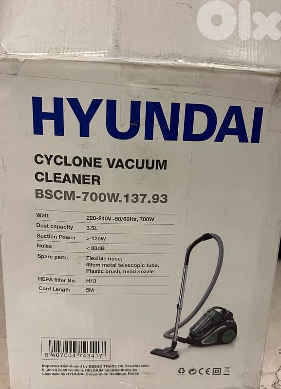 Hyundai vaccum cleaner 5