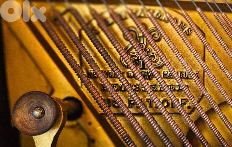 Piano Steinway brown colour used year 1911 in a very good conditions 7