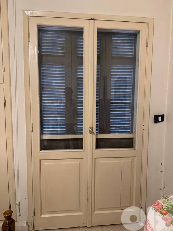 balcony doors and one window 3