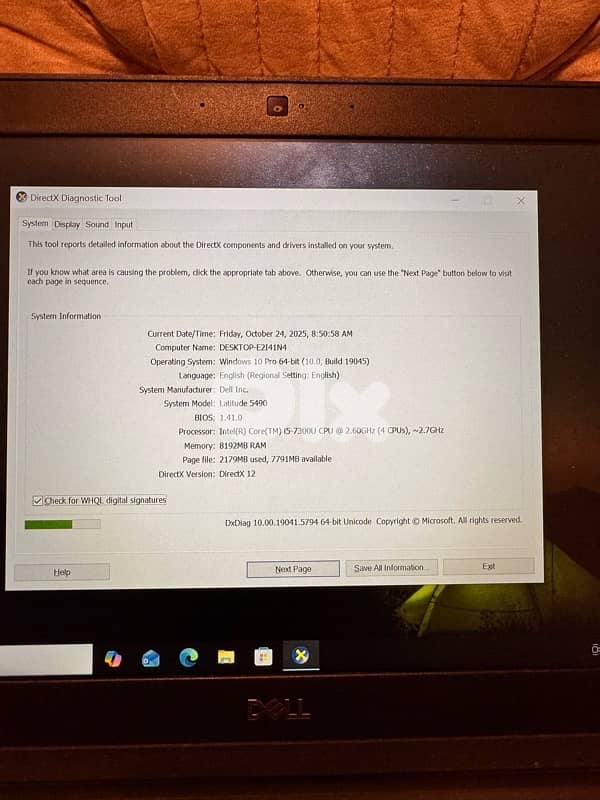 Dell Latitude core i5 3
