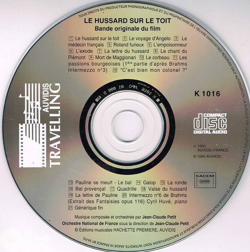 Le Hussard sur le toit [ RARE CD ] 2
