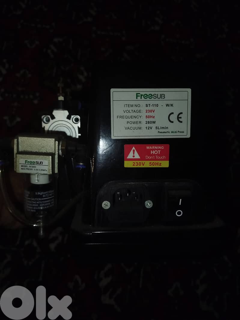 Pneumatic MUG Press 2