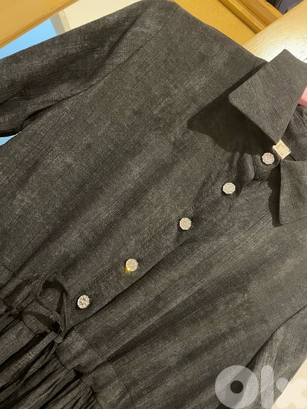 فستان اسود طويل Maxi Black Dress 1