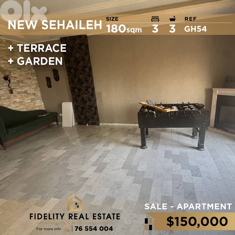 Apartment for sale in New Sehaileh GH54 شقة للبيع في السهيلة الجديدة 0