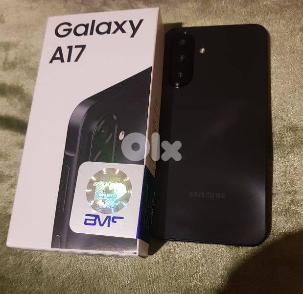 Samsung a17 256 8grm open box like new 0