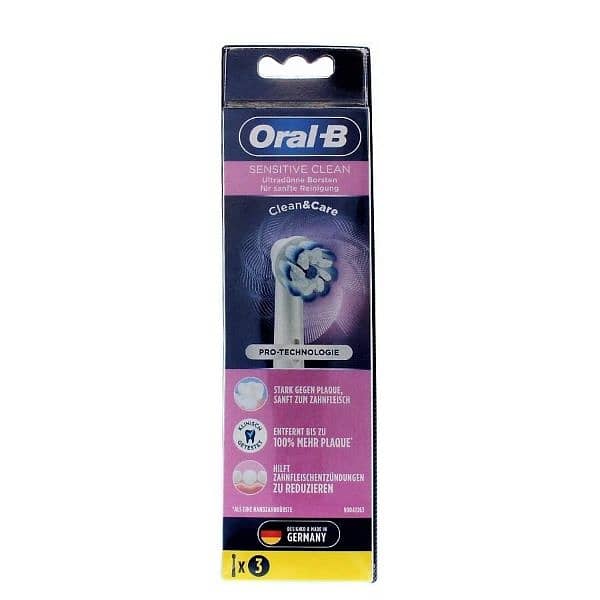 oral-B sensetive clean replacment heads 3pc 0
