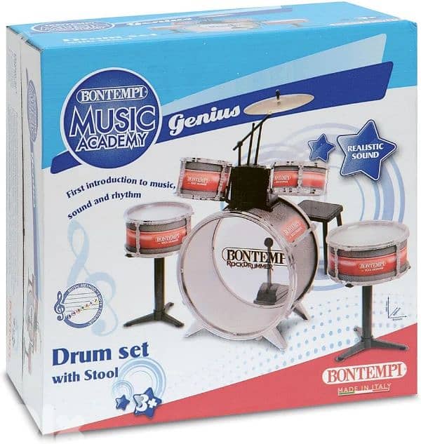 bontampi kids drum kit 85x65x68cm 1